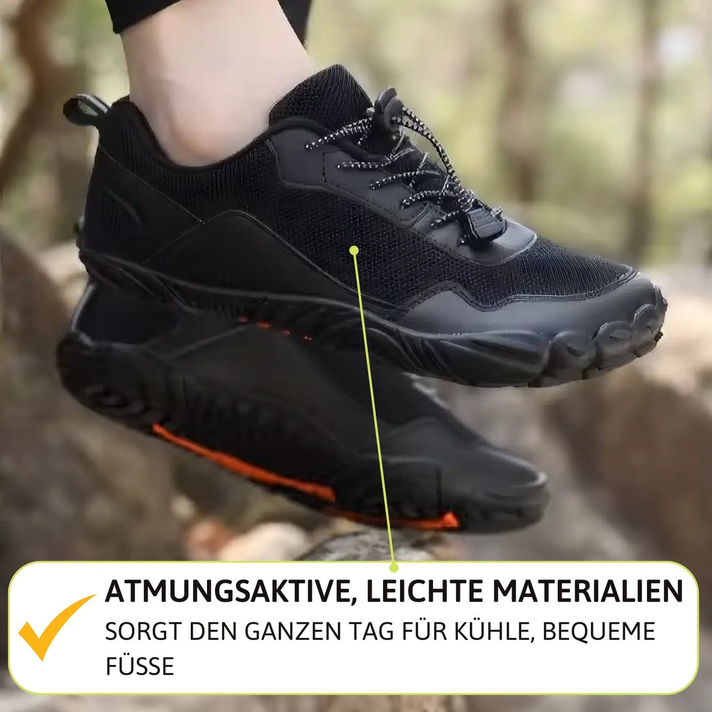 GRIP-TREK - RUTSCHFESTE HERBST-BARFUSSSCHUHE (UNISEX)