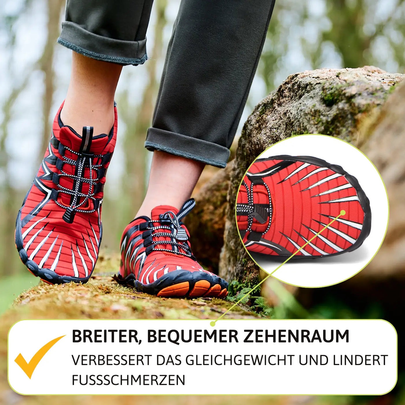 EXPLORER - ÜBERGANGS BARFUSSSCHUHE