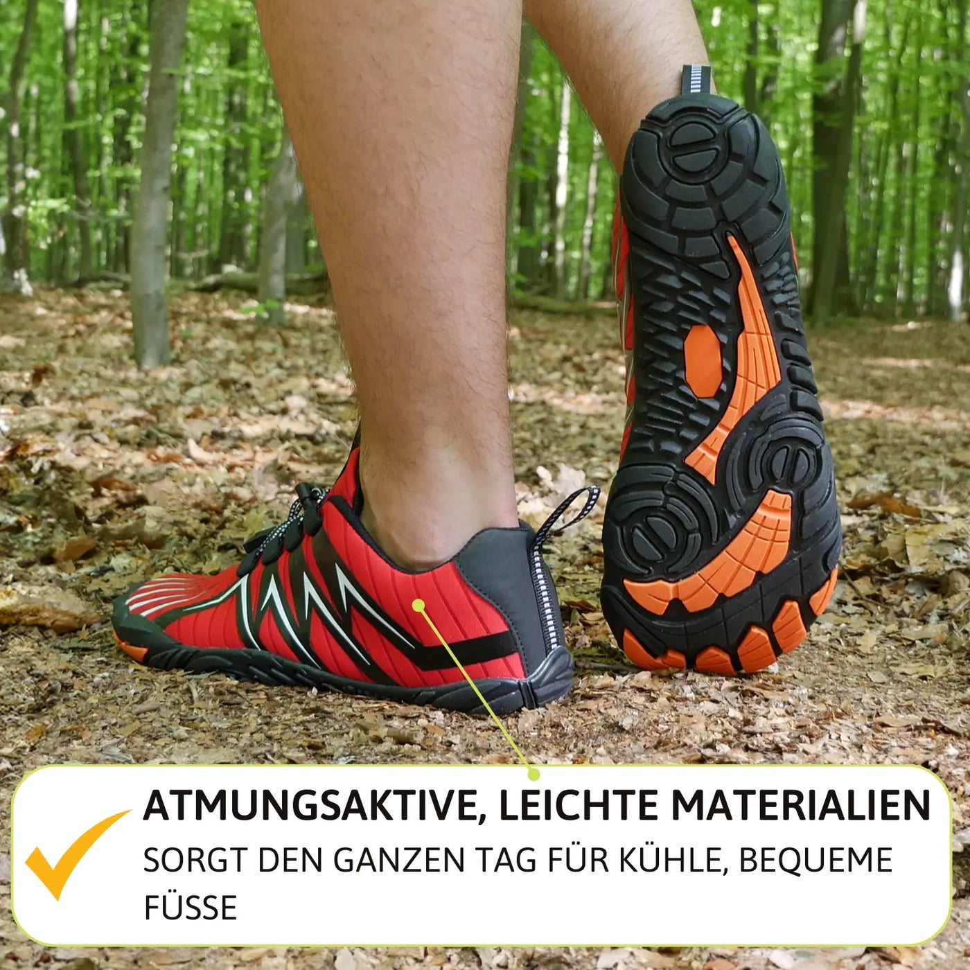 EXPLORER - ÜBERGANGS BARFUSSSCHUHE